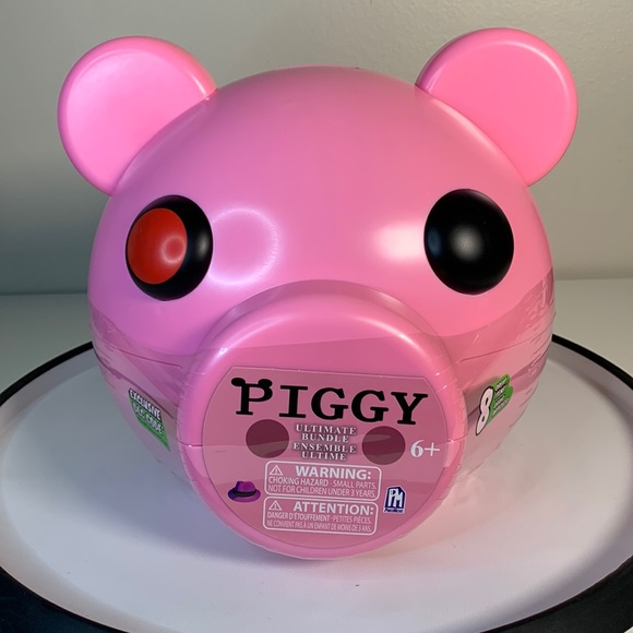 Roblox Piggy Head Ultimate Bundle Plush Figures DLC Virtual Code & More 8 Items - Picture 1 of 5